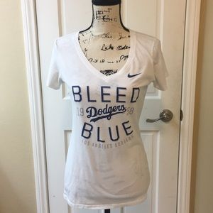 Nike Dodgers T-shirt V-neck